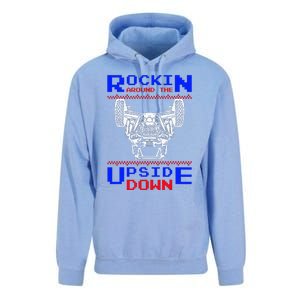 Sxs Utv Rockin The Upsite Down Unisex Surf Hoodie