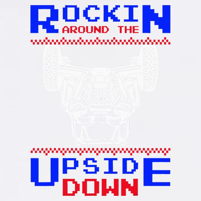 Sxs Utv Rockin The Upsite Down Flat Bill Trucker Hat