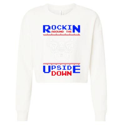 Sxs Utv Rockin The Upsite Down Cropped Pullover Crew