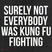 Surely Not Everybody was Kung FU Fighting 11oz C Handle Ceramic Mug