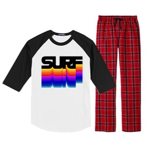 Surf Raglan Sleeve Pajama Set