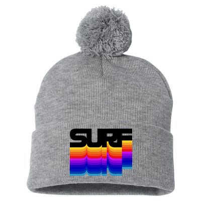 Surf Pom Pom 12in Knit Beanie