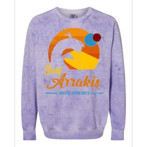 Surf Arrakis House Atreides Colorblast Crewneck Sweatshirt