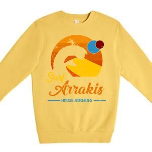 Surf Arrakis House Atreides Premium Crewneck Sweatshirt