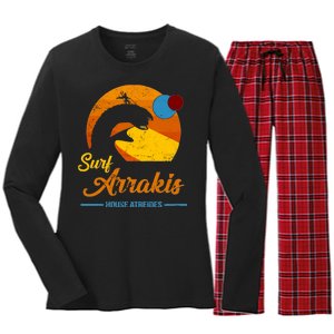 Surf Arrakis House Atreides Women's Long Sleeve Flannel Pajama Set 