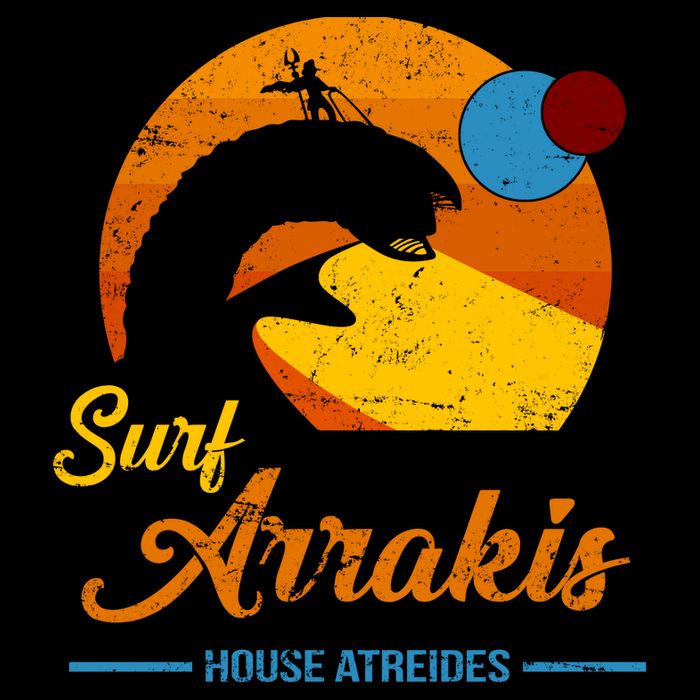 Surf Arrakis House Atreides Tank Top