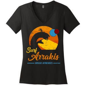 Surf Arrakis House Atreides Women's V-Neck T-Shirt