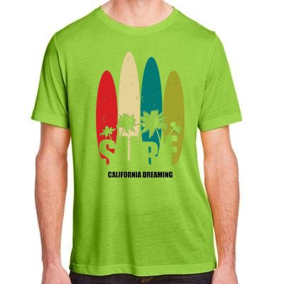 Surf California Dreaming  Adult ChromaSoft Performance T-Shirt