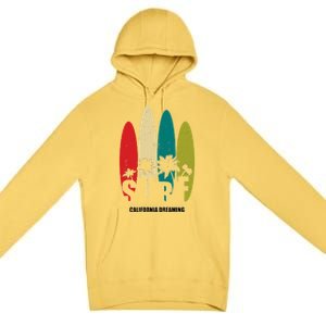 Surf California Dreaming  Premium Pullover Hoodie