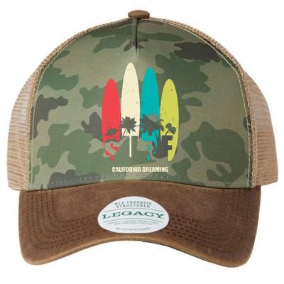 Surf California Dreaming  Legacy Tie Dye Trucker Hat