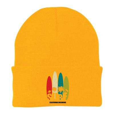 Surf California Dreaming  Knit Cap Winter Beanie