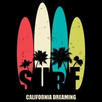 Surf California Dreaming  Apron