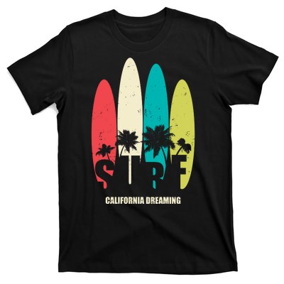 Surf California Dreaming  T-Shirt