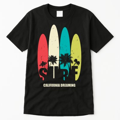 Surf California Dreaming  Tall T-Shirt