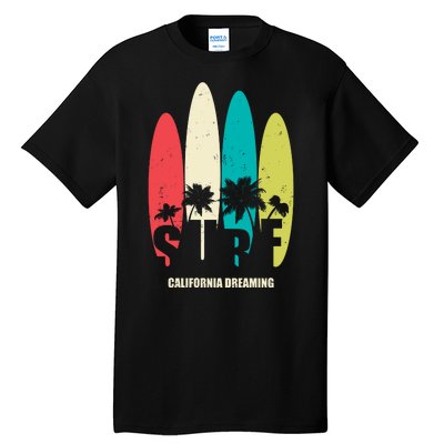 Surf California Dreaming  Tall T-Shirt