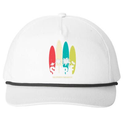 Surf California Dreaming  Snapback Five-Panel Rope Hat