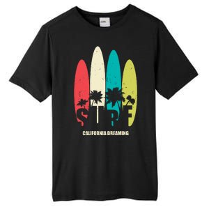 Surf California Dreaming  Tall Fusion ChromaSoft Performance T-Shirt