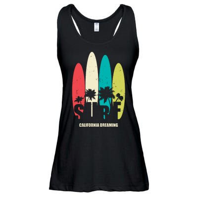 Surf California Dreaming  Ladies Essential Flowy Tank