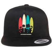 Surf California Dreaming  Flat Bill Trucker Hat