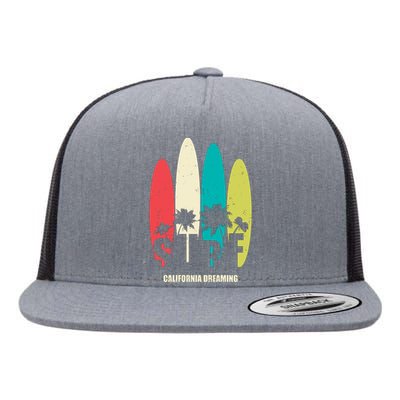 Surf California Dreaming  Flat Bill Trucker Hat