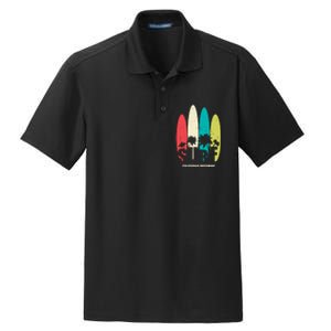 Surf California Dreaming  Dry Zone Grid Polo