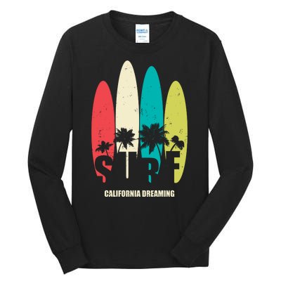 Surf California Dreaming  Tall Long Sleeve T-Shirt