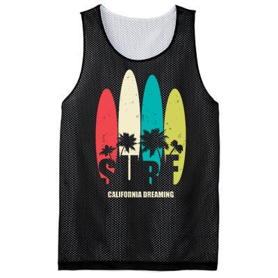 Surf California Dreaming  Mesh Reversible Basketball Jersey Tank