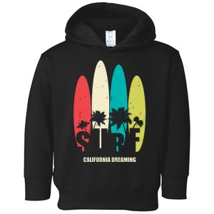 Surf California Dreaming  Toddler Hoodie