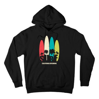 Surf California Dreaming  Tall Hoodie