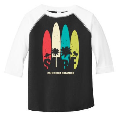 Surf California Dreaming  Toddler Fine Jersey T-Shirt