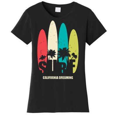 Surf California Dreaming  Women's T-Shirt