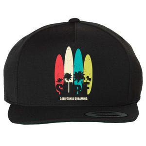 Surf California Dreaming  Wool Snapback Cap