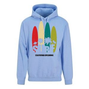 Surf California Dreaming  Unisex Surf Hoodie