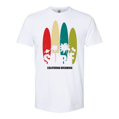 Surf California Dreaming  Softstyle CVC T-Shirt