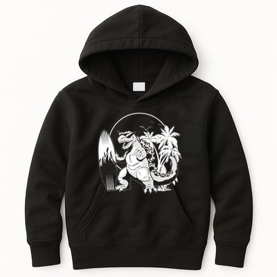 Surf-Zilla  Kids Hoodie