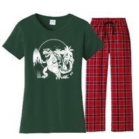 Surf-Zilla  Women's Flannel Pajama Set