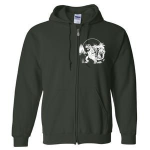 Surf-Zilla  Full Zip Hoodie