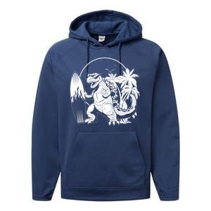 Surf-Zilla  Performance Fleece Hoodie