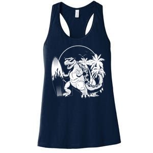 Surf-Zilla  Women's Racerback Tank