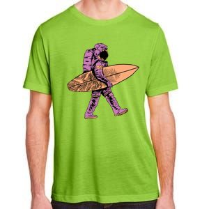 Surfer Astronaut Adult ChromaSoft Performance T-Shirt