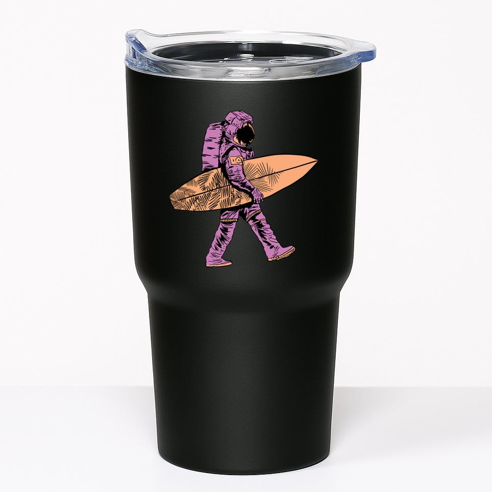 Surfer Astronaut Tumbler