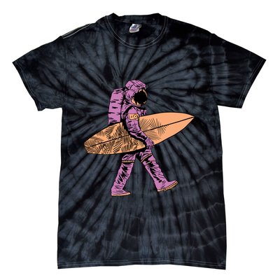 Surfer Astronaut Tie-Dye T-Shirt
