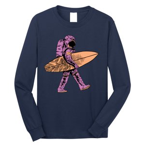 Surfer Astronaut Long Sleeve Shirt