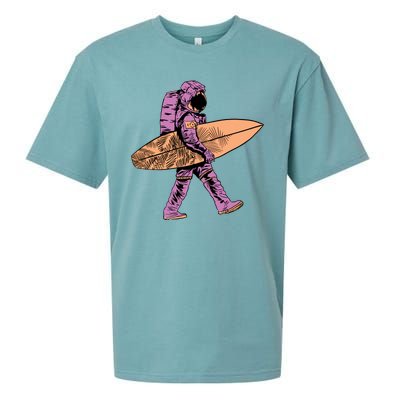 Surfer Astronaut Sueded Cloud Jersey T-Shirt