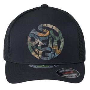 Surfing Flexfit Unipanel Trucker Cap