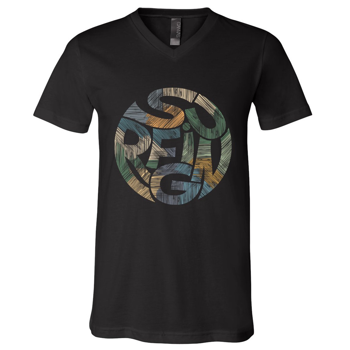 Surfing V-Neck T-Shirt