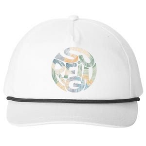 Surfing Snapback Five-Panel Rope Hat