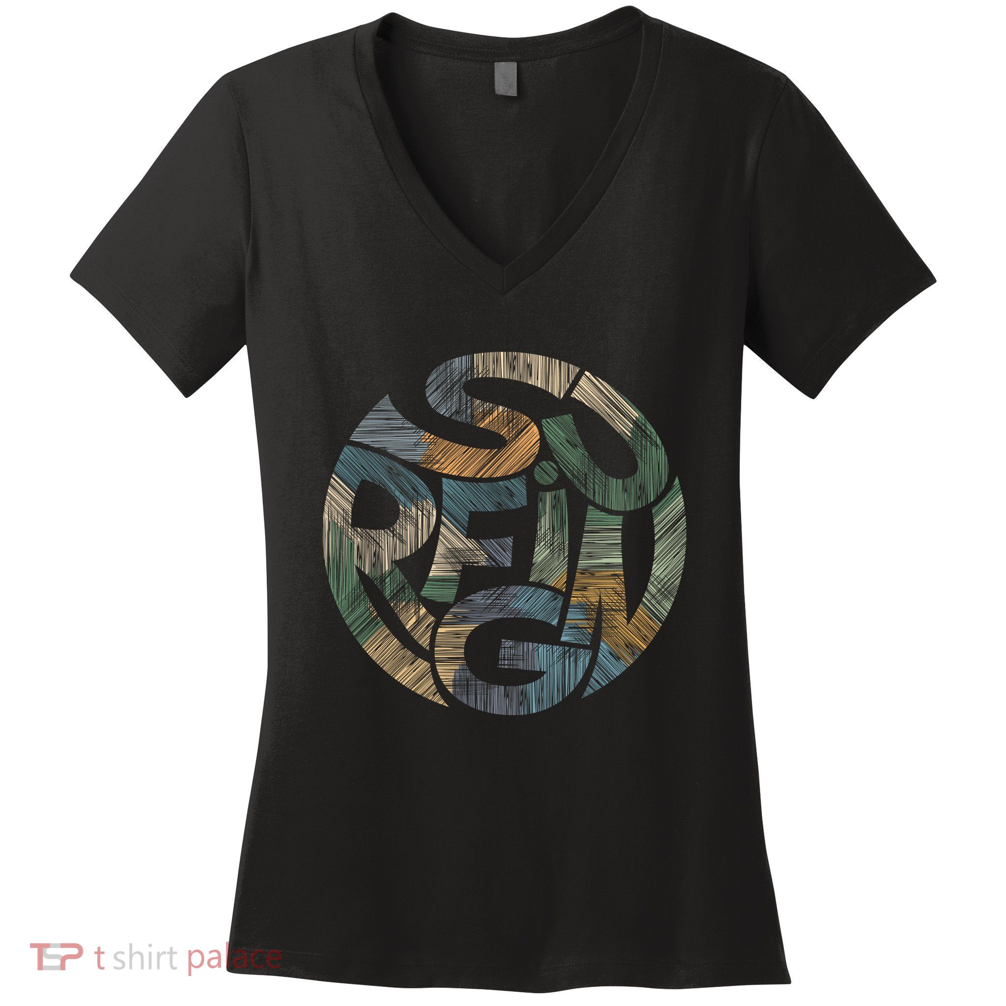 Surfing Women's V-Neck T-Shirt