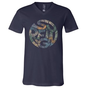 Surfing V-Neck T-Shirt