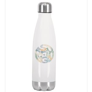 Surfing Stainless Steel Insulated Water Bottle